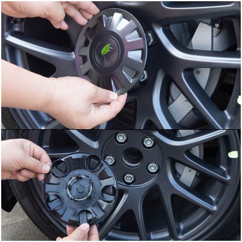 Hub Center Caps for Tesla Model 3 Highland (2024+) 18’’ Photon Wheels – Threaded Style | Tesery