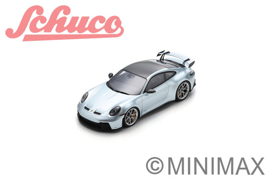 [Preorder] Schuco 1:18 Porsche (992) GT3 2022 - GT Silver 18U00111