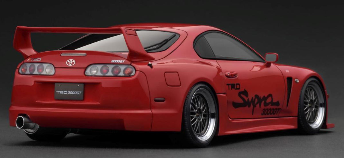 Ignition Model 1:18 Toyota Supra (A80) TRD 3000GT Red IG3602