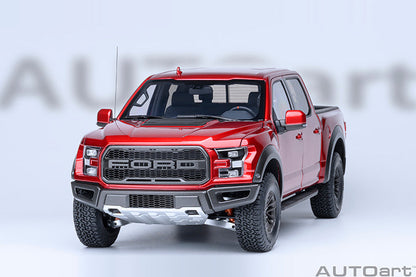 AUTOart 1:18 Ford F-150 Raptor Supercrew 2019 Ruby Red 72948