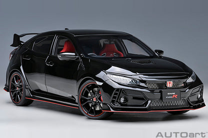 AUTOart 1:18 Honda Civic Type R (FK8) 2021 Crystal Black Pearl 73222