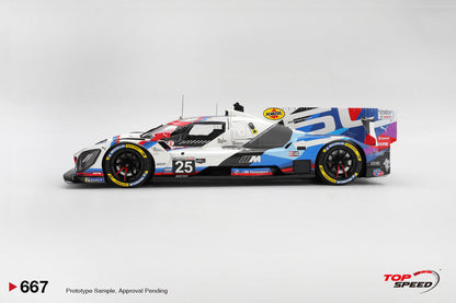 [Preorder] Topspeed 1:18 BMW M Hybrid V8 #25 BMW M Team RLL  2025 IMSA Sebring 12 Hrs TS0667