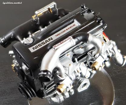Ignition Model 1:18 PANDEM GT-R (BCNR33) Silver With RB26 engine IG3031