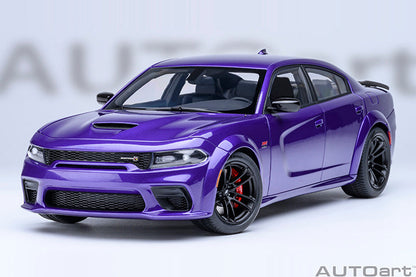 AUTOart 1:18 Dodge Charger Scat Pack Widebody Plum Crazy 71757