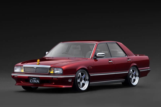 [Preorder] Ignition Model 1:18 NISSAN CEDRIC CIMA (Y31) Wine Red IG3905