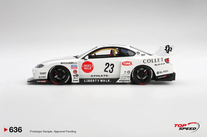 [Preorder] Topspeed 1:18 Nissan SILVIA (S15) LB-Super Silhouette ATHLETE TS0636