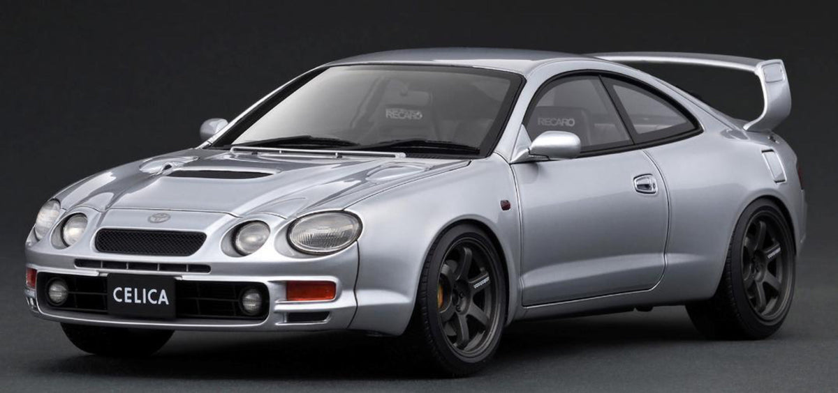Ignition Model 1:18 Toyota Celica GT-FOUR (ST205) Silver IG3679