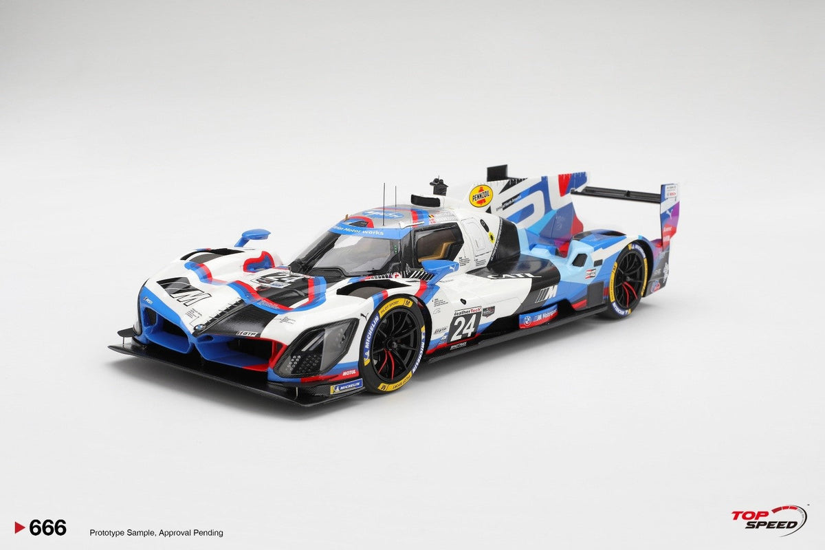 [Preorder] Topspeed 1:18 BMW M Hybrid V8 #24 BMW M Team RLL  2025 IMSA Sebring 12 Hrs TS0666