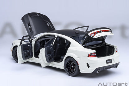 AUTOart 1:18 Dodge Charger SRT Hellcat Redeye jailbreak Knuckle White 71751