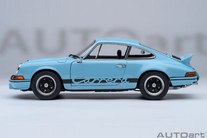 AUTOart 1:18 Porsche 911 Carrera 2.7 RS Gulf Blue/Black Stripes 78032