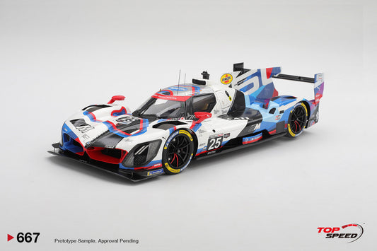 [Preorder] Topspeed 1:18 BMW M Hybrid V8 #25 BMW M Team RLL  2025 IMSA Sebring 12 Hrs TS0667
