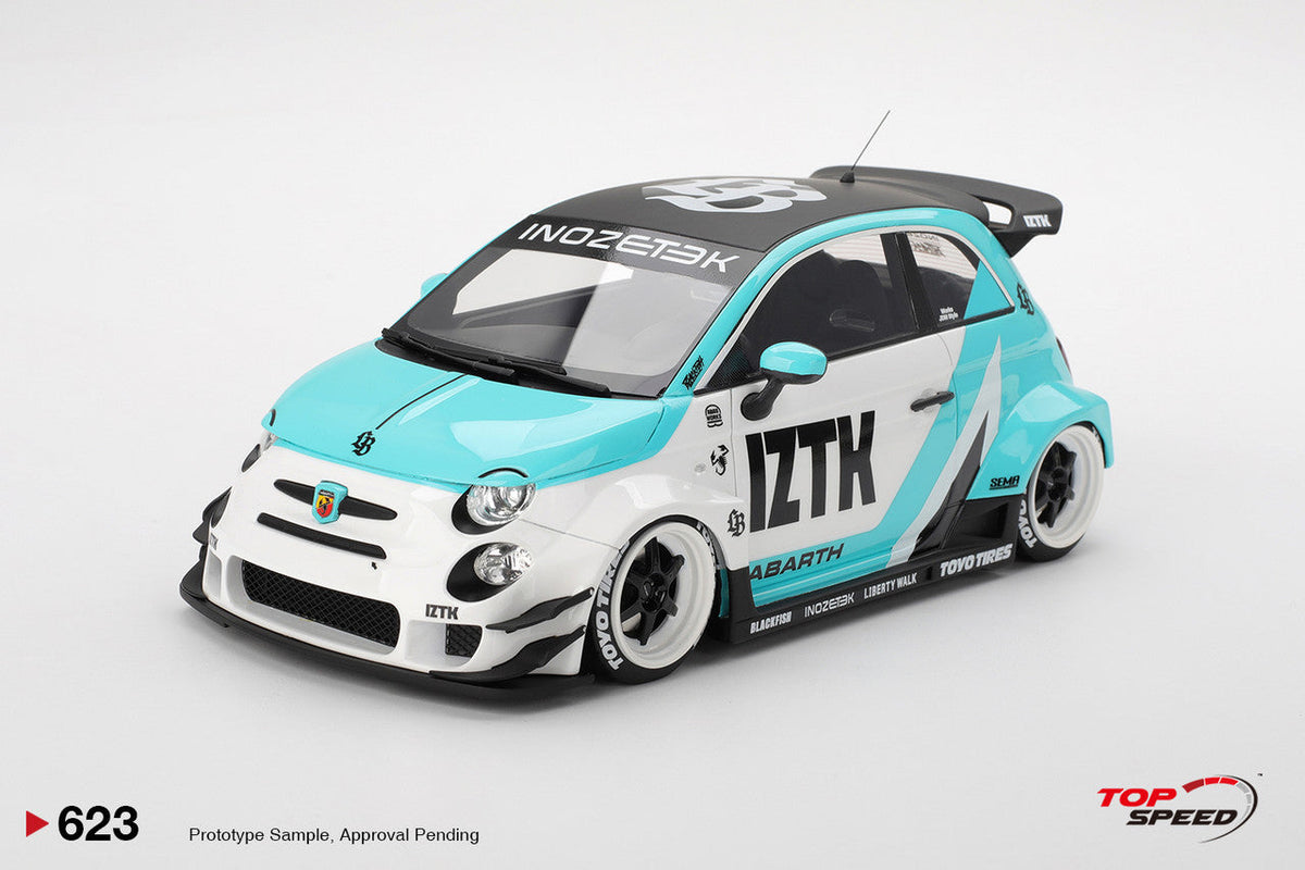 Topspeed 1:18 Abarth 595 LB-WORKS x Abas Works IZTK TS0623