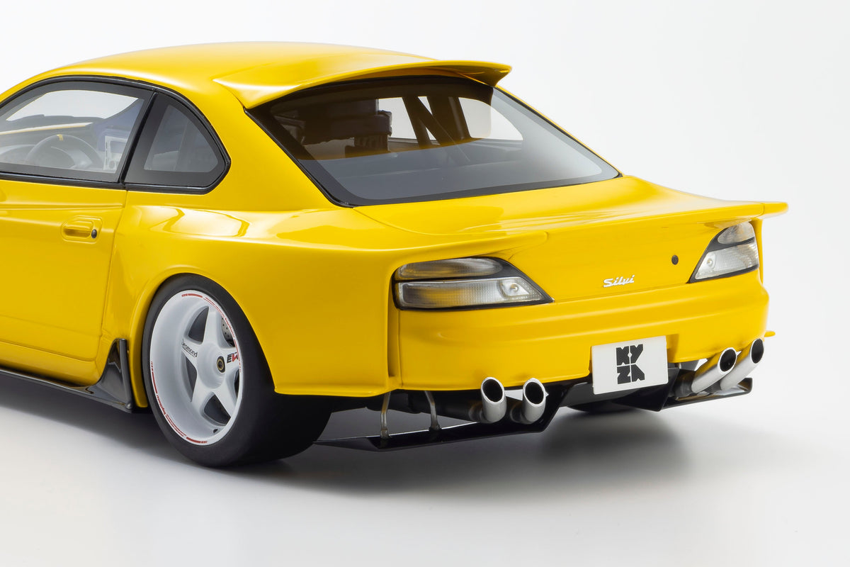 Kyosho 1:18 Nissan Silvia S15 Khyzyl Saleem (Yellow) KSR18066Y