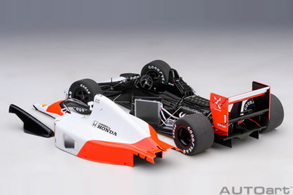 AUTOart 1:18 McLaren Honda MP4/6 1991 A. Senna #1 Without McLaren Logo 89150