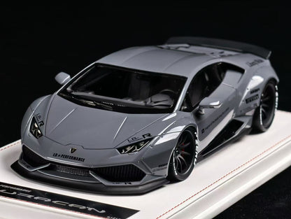 LB-PERFORMANCE 1:18 LIBERTY WALK Lamborghini Huracan LP610 Resin Cement Grey