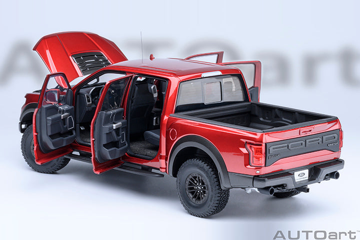 AUTOart 1:18 Ford F-150 Raptor Supercrew 2019 Ruby Red 72948
