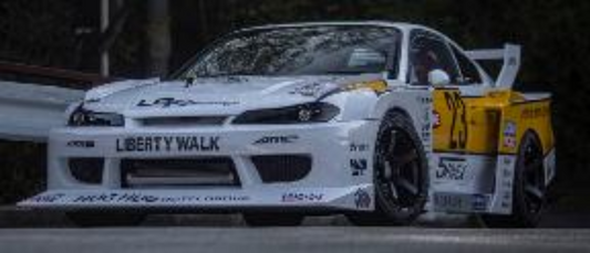 GT Spirit 1:18 NISSAN S15 SILVA LB SUPER SILHOUETTE WHITE 2021 GT560