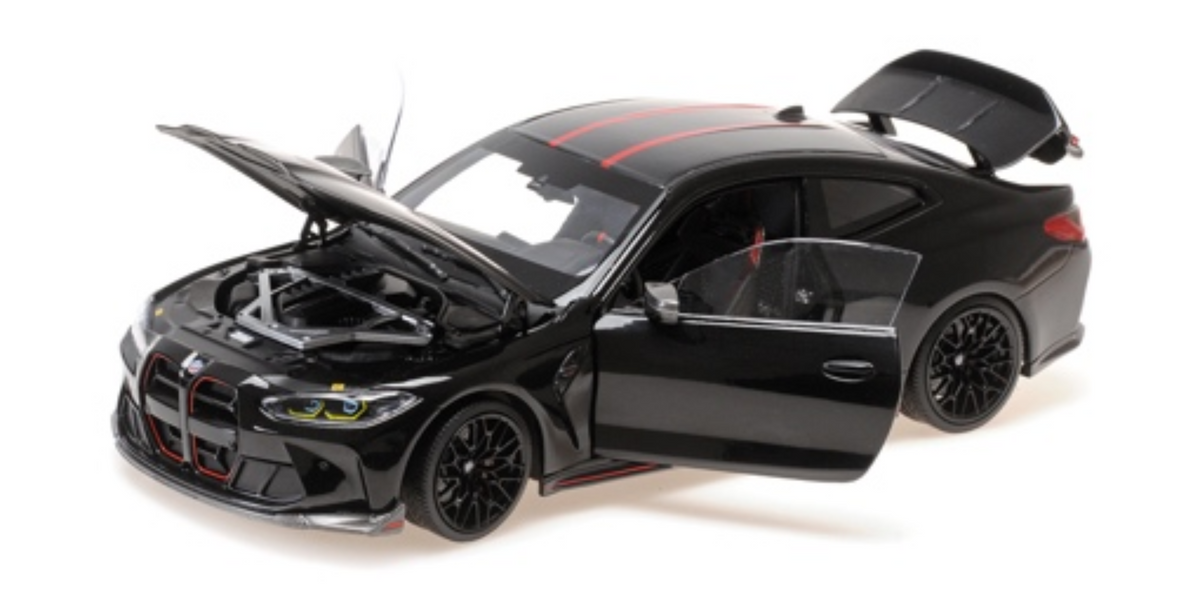 MINICHAMPS 1:18 BMW M4 CSL - 2023 - BLACK 110023021
