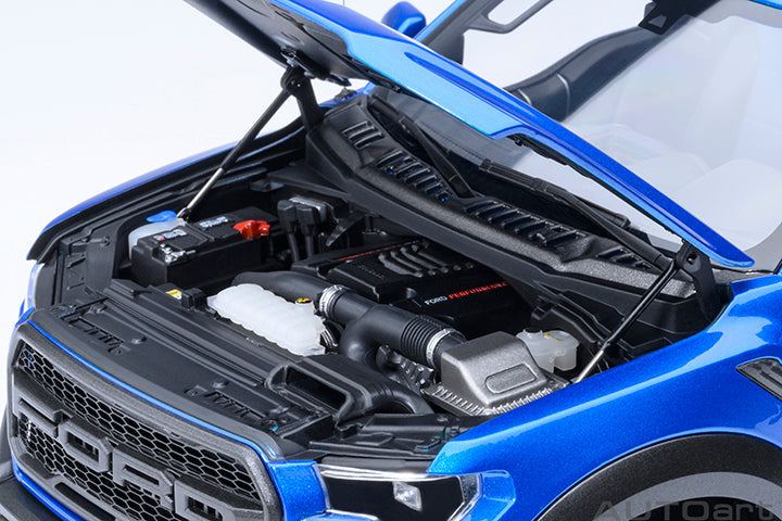 AUTOart 1:18 Ford F-150 Raptor Supercrew 2019 Velocity Blue 72949