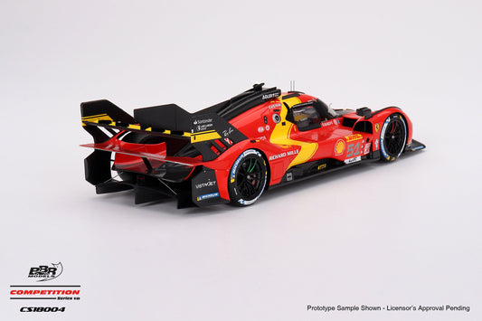 BBR 1:18 Ferrari 499P Team AF Corse 2023 - no.51 WEC 6 Hr of Spa 3rd Place CS18004