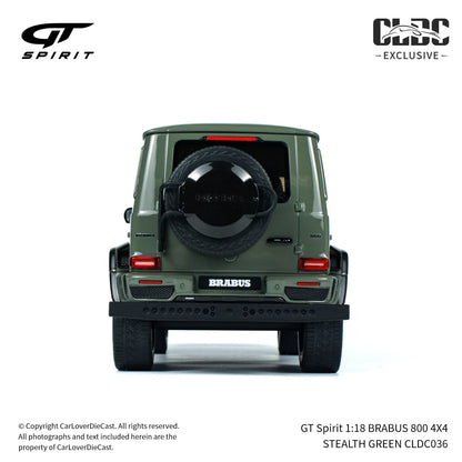 GT Spirit 1:18 BRABUS 800 4X4 STEALTH GREEN CLDC036