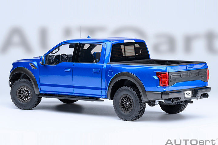 AUTOart 1:18 Ford F-150 Raptor Supercrew 2019 Velocity Blue 72949