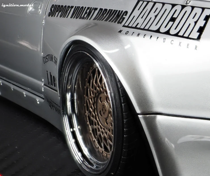 Ignition Model 1:18 PANDEM GT-R (BCNR33) Silver With RB26 engine IG3031