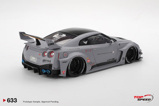 [Preorder] Topspeed 1:18 Nissan LB-Silhouette WORKS GT 35GT-RR Ver.1 Matt Grey TS0633