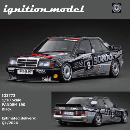 Ignition Model 1:18 Nissan PANDEM 190 Black IG3772