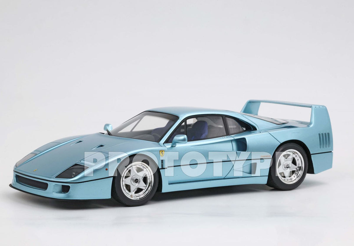 BBR 1:18 Ferrari F40 Hyperion Blue P18151I