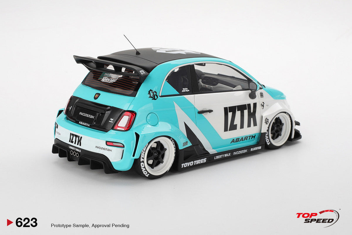 Topspeed 1:18 Abarth 595 LB-WORKS x Abas Works IZTK TS0623