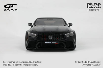 GT Spirit 1:18 BRABUS ROCKET 1000 BLACK CLDC039