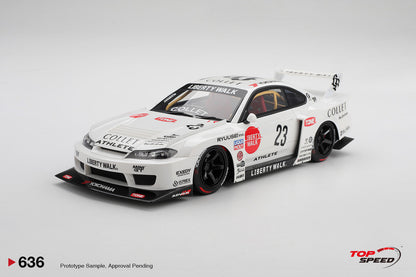 [Preorder] Topspeed 1:18 Nissan SILVIA (S15) LB-Super Silhouette ATHLETE TS0636
