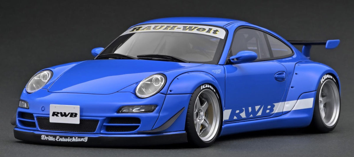 Ignition Model 1:18 Porsche RWB 997 Blue IG3256