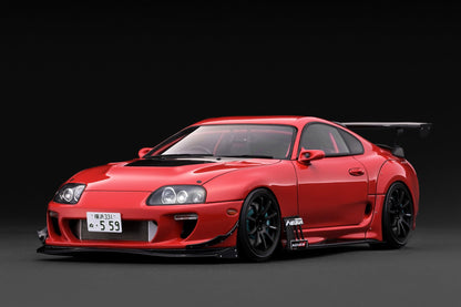 Ignition Model 1:18 Toyota Supra RZ (JZA80) ORIDO-STREET Ver. Red IG3885