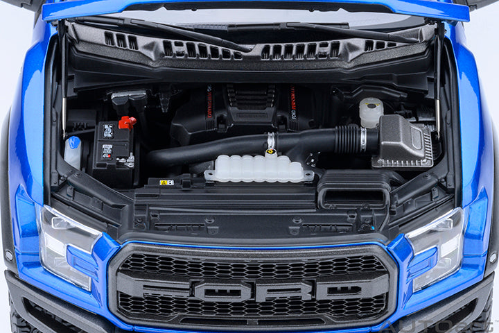 AUTOart 1:18 Ford F-150 Raptor Supercrew 2019 Velocity Blue 72949