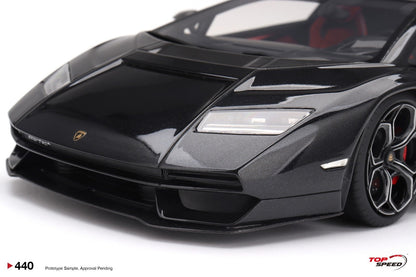 [Preorder] Topspeed 1:18 Lamborghini Countach LPI 800-4  Nero Maia TS0440