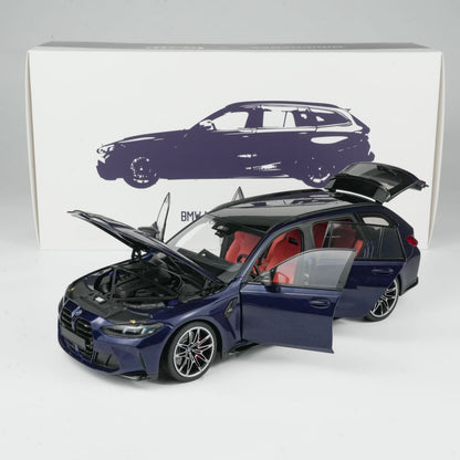 MINICHAMPS 1:18 BMW M3 TOURING-2024 - TANSANIT BLUE 113024016