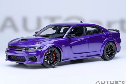 AUTOart 1:18 Dodge Charger Scat Pack Widebody Plum Crazy 71757