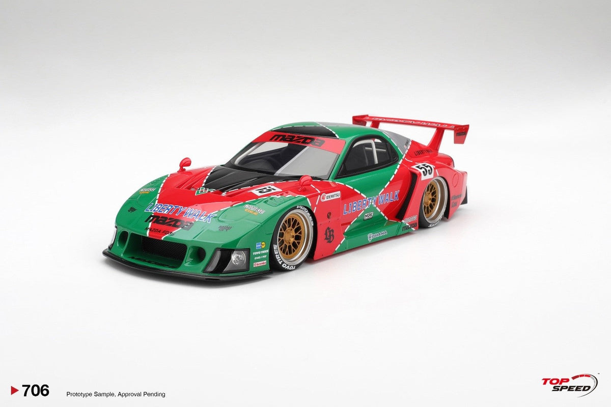 [Preorder] Topspeed 1:18 MAZDA RX-7 LB-Super Silhouette 787 TS0706