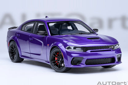 AUTOart 1:18 Dodge Charger Scat Pack Widebody Plum Crazy 71757