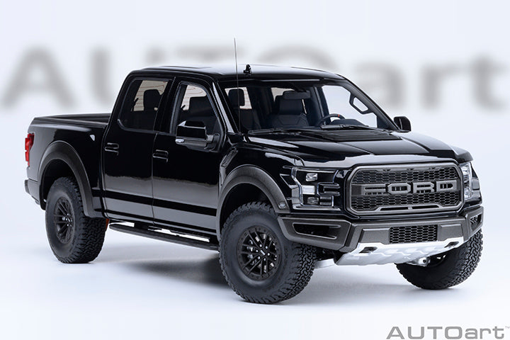 AUTOart 1:18 Ford F-150 Raptor Supercrew 2019 Agate Black 72947