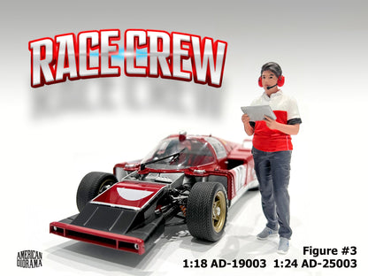 American Diorama 1:18 Race Crew (6 Versions)