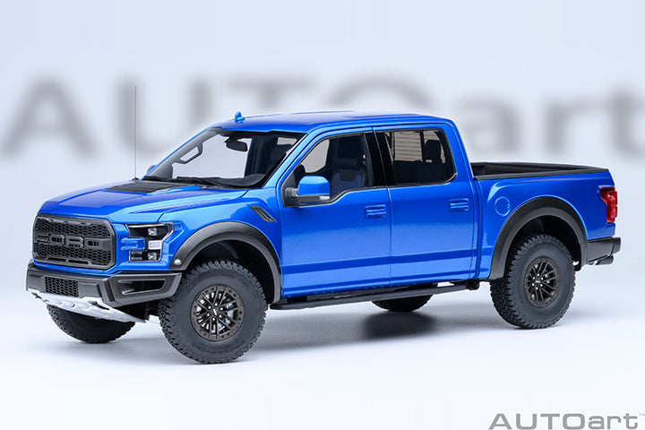 AUTOart 1:18 Ford F-150 Raptor Supercrew 2019 Velocity Blue 72949