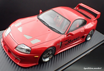 Ignition Model 1:18 Toyota Supra (A80) TRD 3000GT Red IG3602