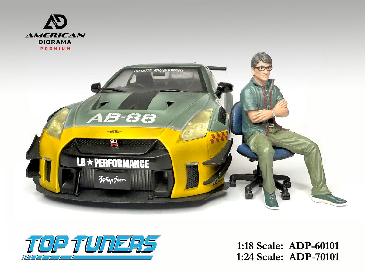 American Diorama 1:18 3D Series Top Tuner (2 Versions)