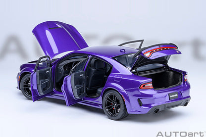 AUTOart 1:18 Dodge Charger Scat Pack Widebody Plum Crazy 71757