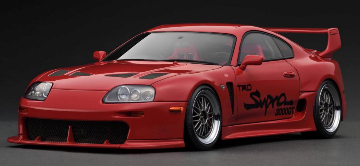 Ignition Model 1:18 Toyota Supra (A80) TRD 3000GT Red IG3602