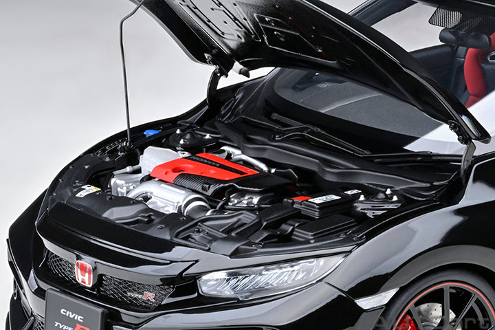 AUTOart 1:18 Honda Civic Type R (FK8) 2021 Crystal Black Pearl 73222