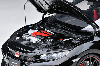 AUTOart 1:18 Honda Civic Type R (FK8) 2021 Crystal Black Pearl 73222